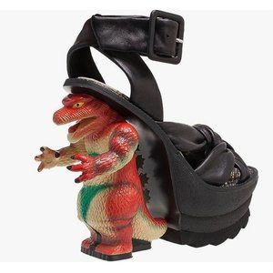 Irregular Choice Dinosaur Heel Platform Sandals - Size 6.5 / 37